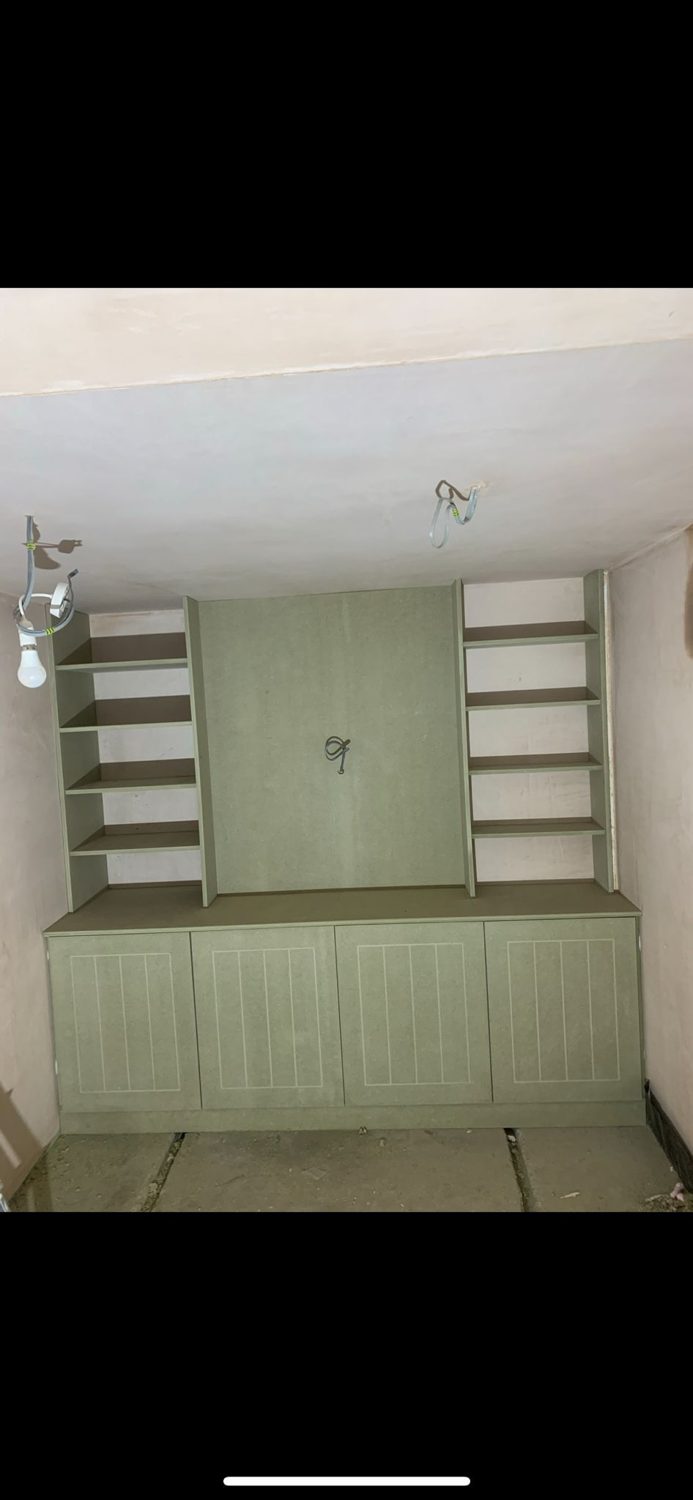 Bespoke alcove units and shelving